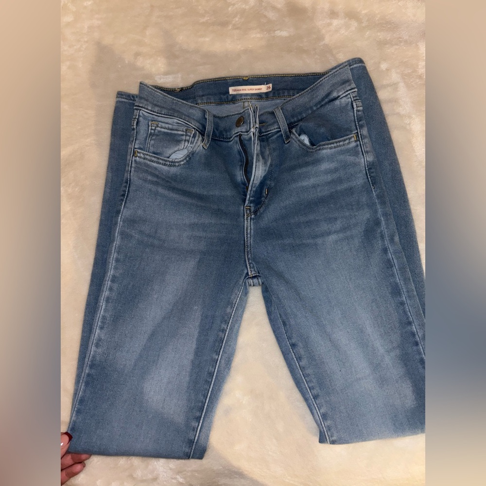 Levi’s High Rise Super Skinny Jeans